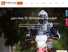 Tablet Screenshot of motorbikethailand.com